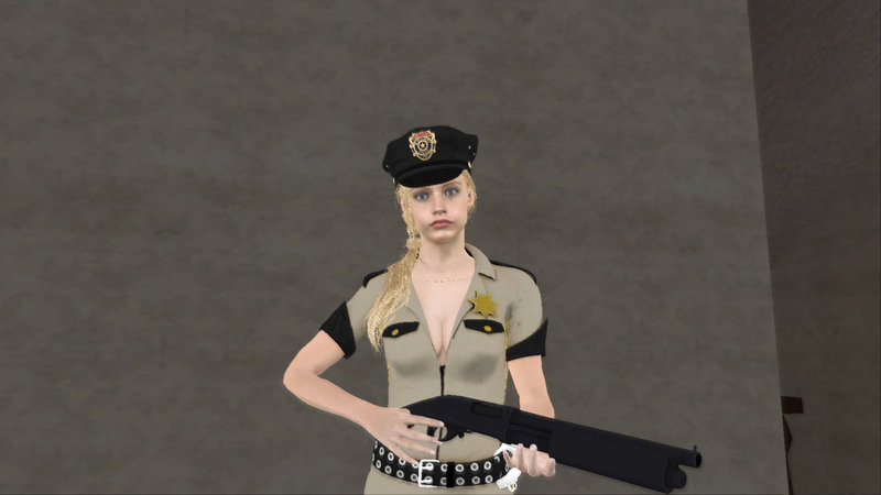 Gta San Andreas Claire Redfield Sexy Sheriff From Re2 Remake Mod Mod 3611